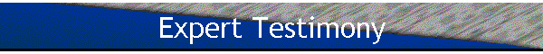 Expert Testimony